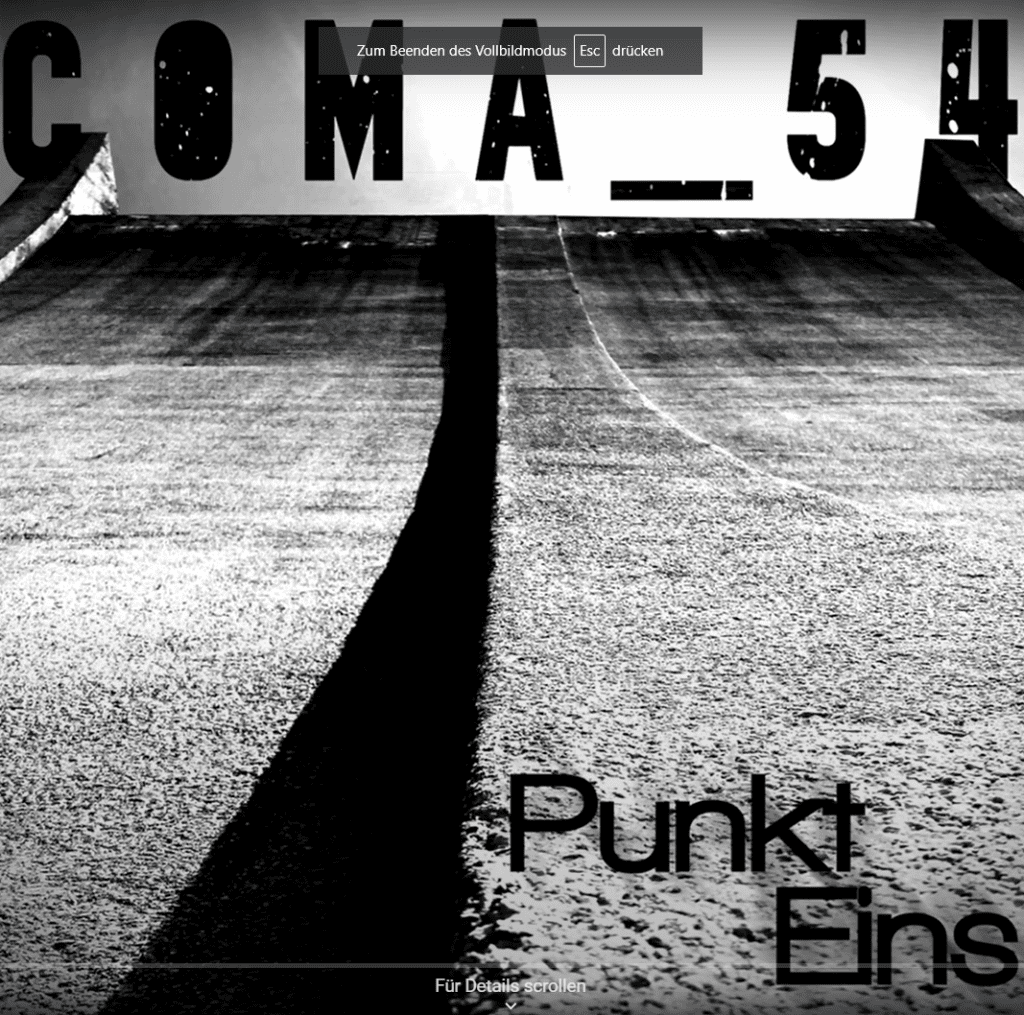 Coma 54 EP Punkt Eins Review by indie Berlin